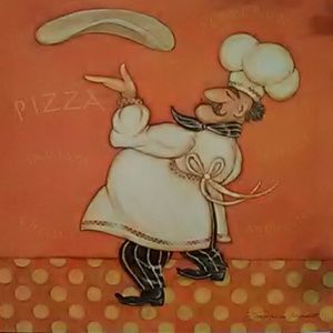 CHEF pIZZA PRINT